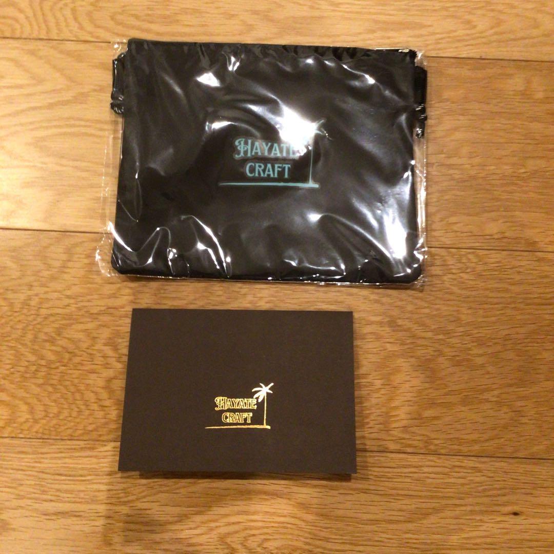 T*A様 HAYATA CRAFT 黒ポーチ 新品未使用未開封品横浜DeNAベイ