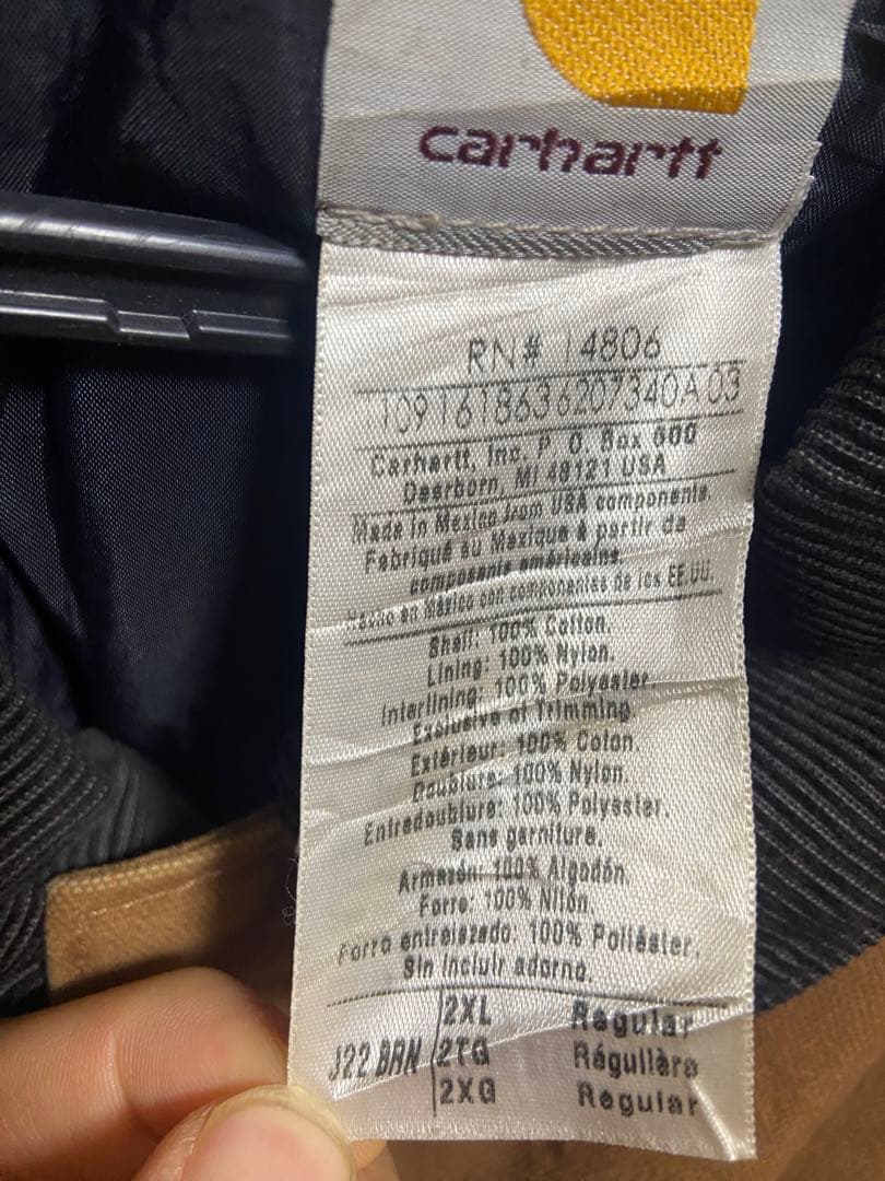 ★年末セール★【Carhartt】ARCTIC J22 BRNトラディショナル