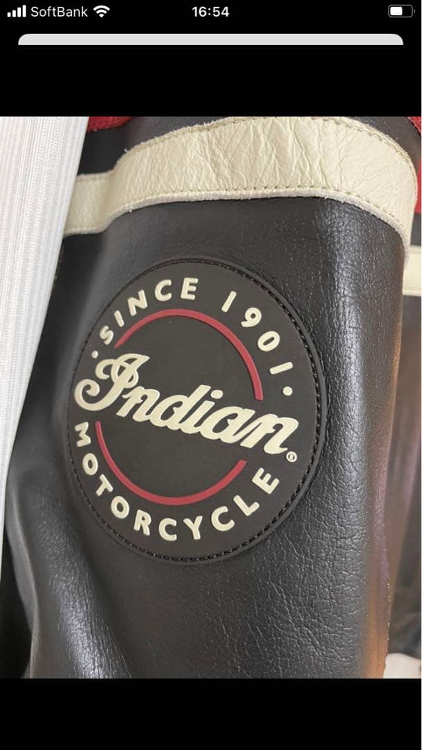 インディアンモーターサイクル　レザーフリーウェイジャケット　タグ付き未使用に近い