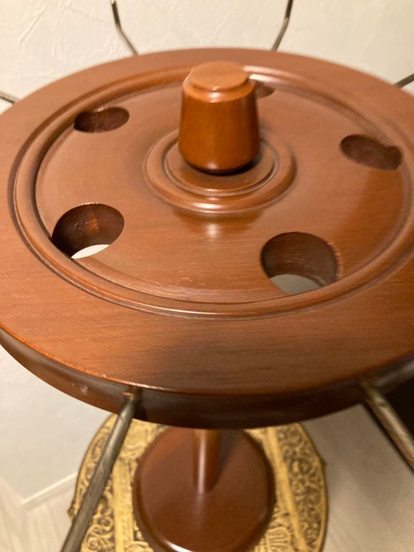 ネクタイ　アクセサリー　キャップ　小物 ディスプレイラック 木製