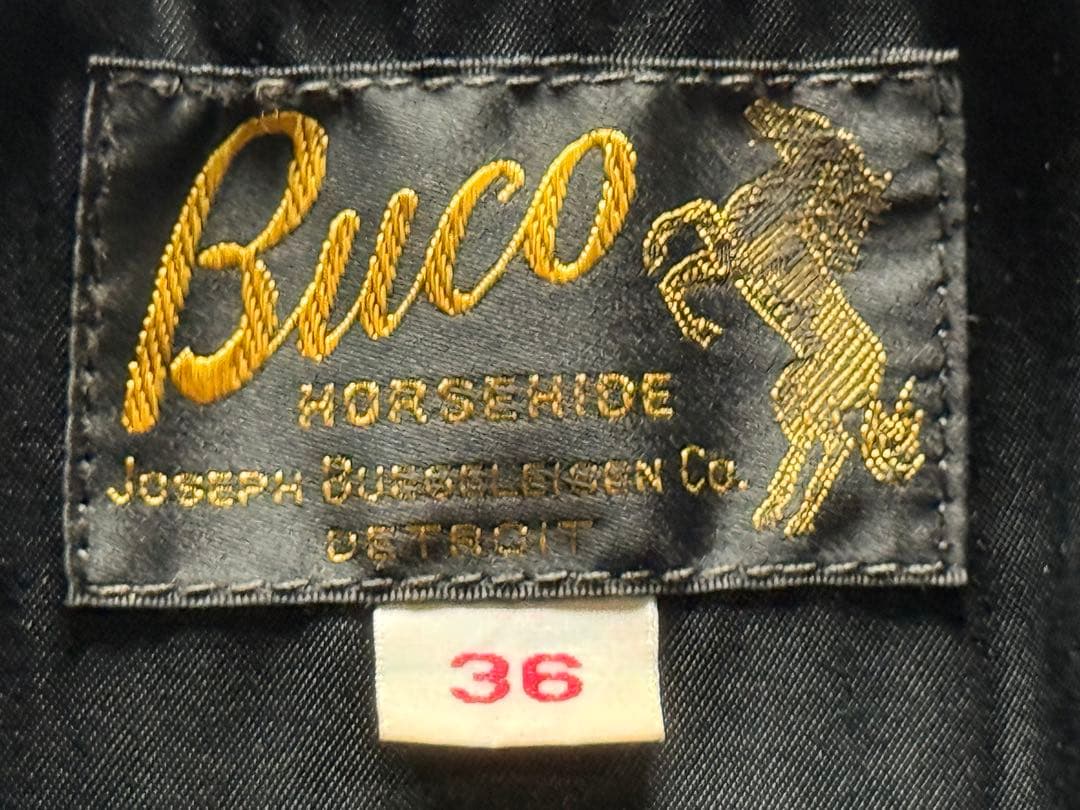 Buco J100 36 リアルマッコイズ　ライダース　レザージャケット　極美品