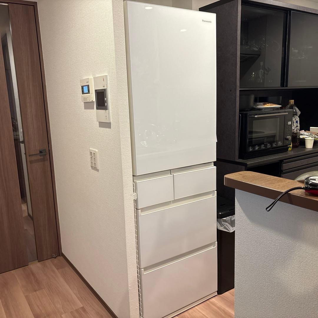 パナソニック　冷蔵庫 ホワイト NR-E459PX-W 2023年製　450L
