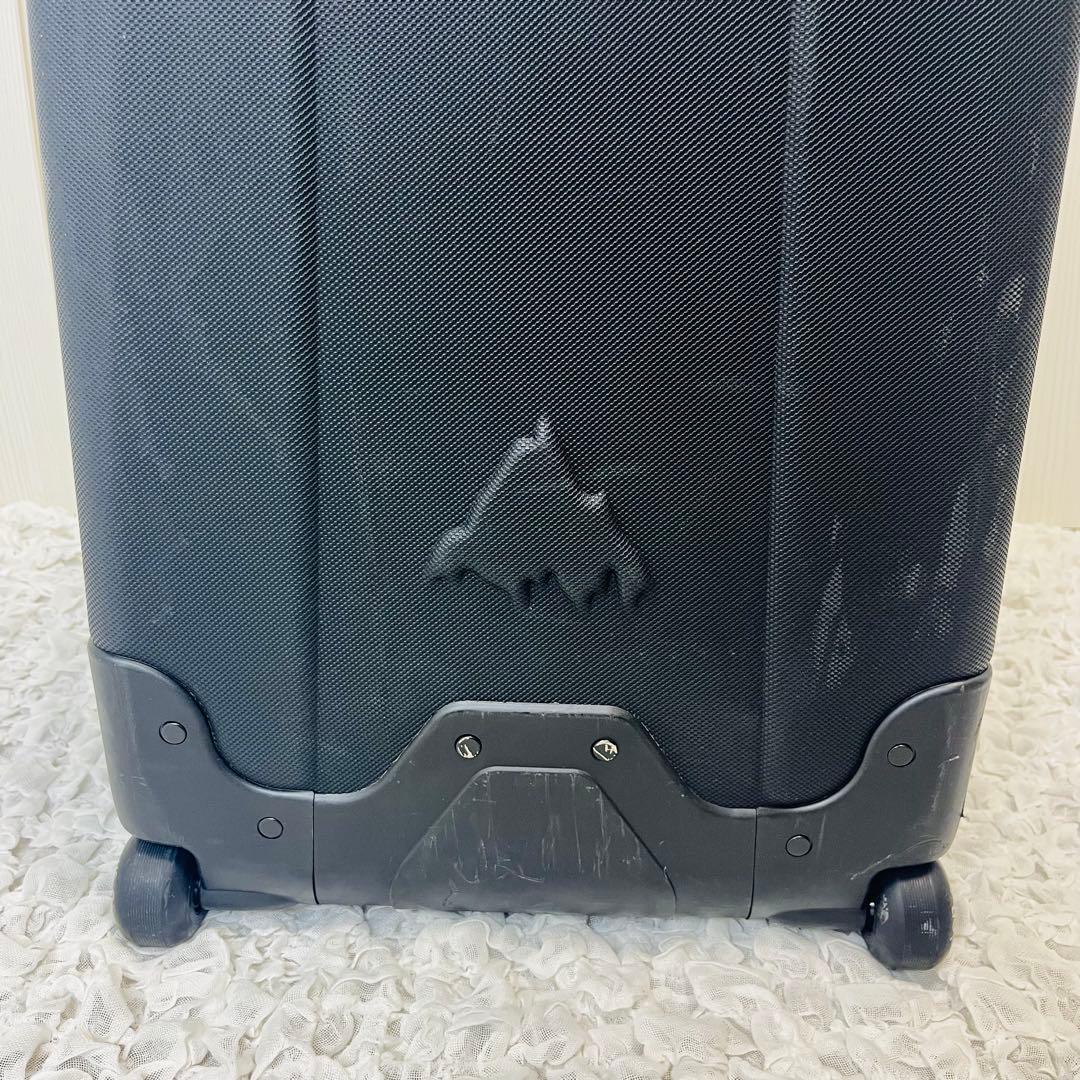 美品バートンBURTON 86Lウィーリーダブルデッキ キャリースーツケース廃盤