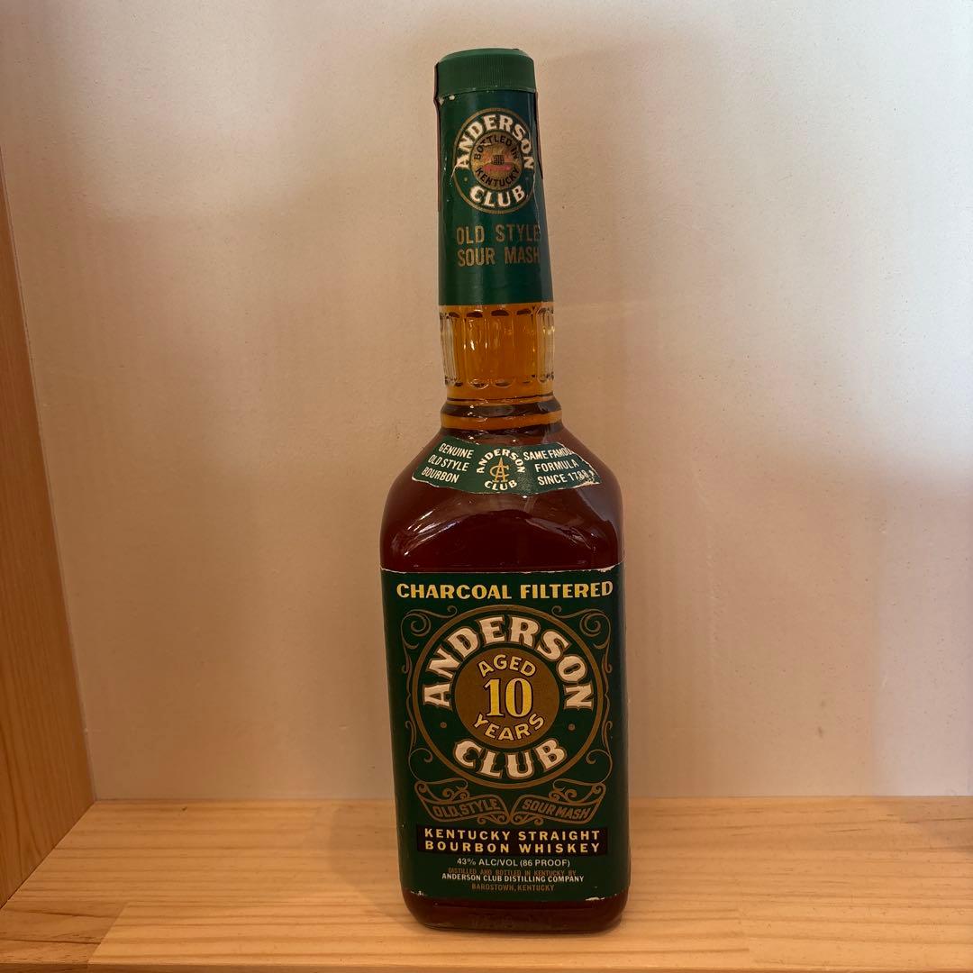 ANDERSON CLUB 10年 ケンタッキー・バーボンウイスキー 750ml