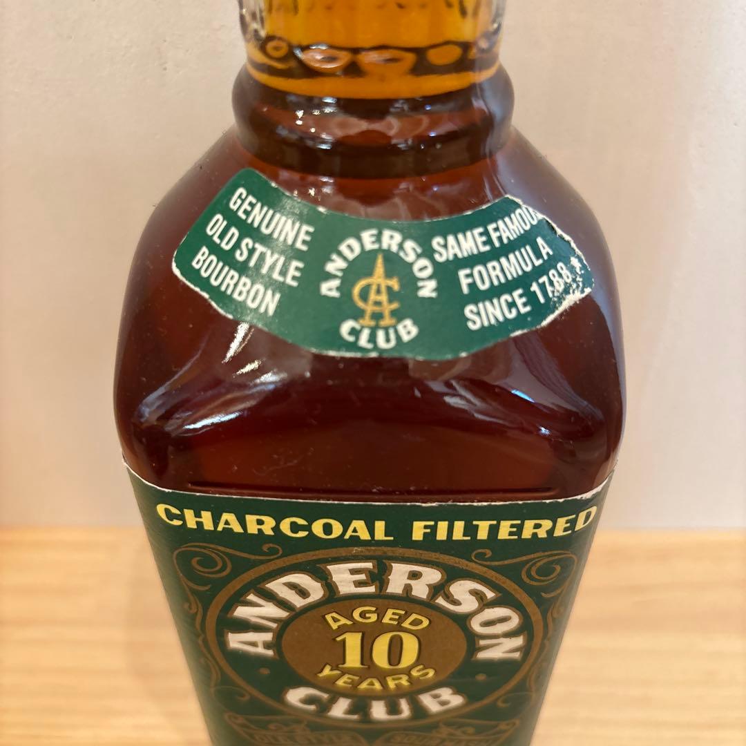 ANDERSON CLUB 10年 ケンタッキー・バーボンウイスキー 750ml