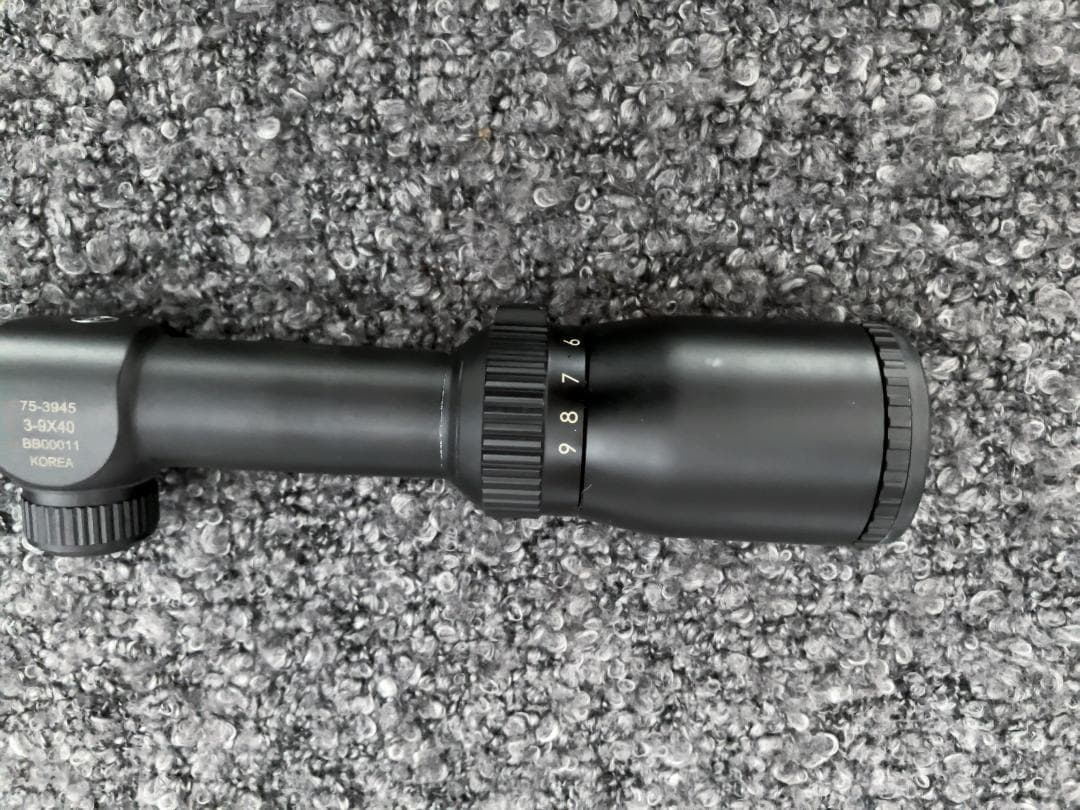 実物 Bushnell TROPHY ライフルスコープ 3-9x 40mm