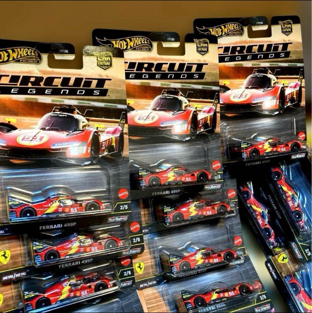 ホットウィール JBK49 サーキット レジェンズ フェラーリ 499P 18台