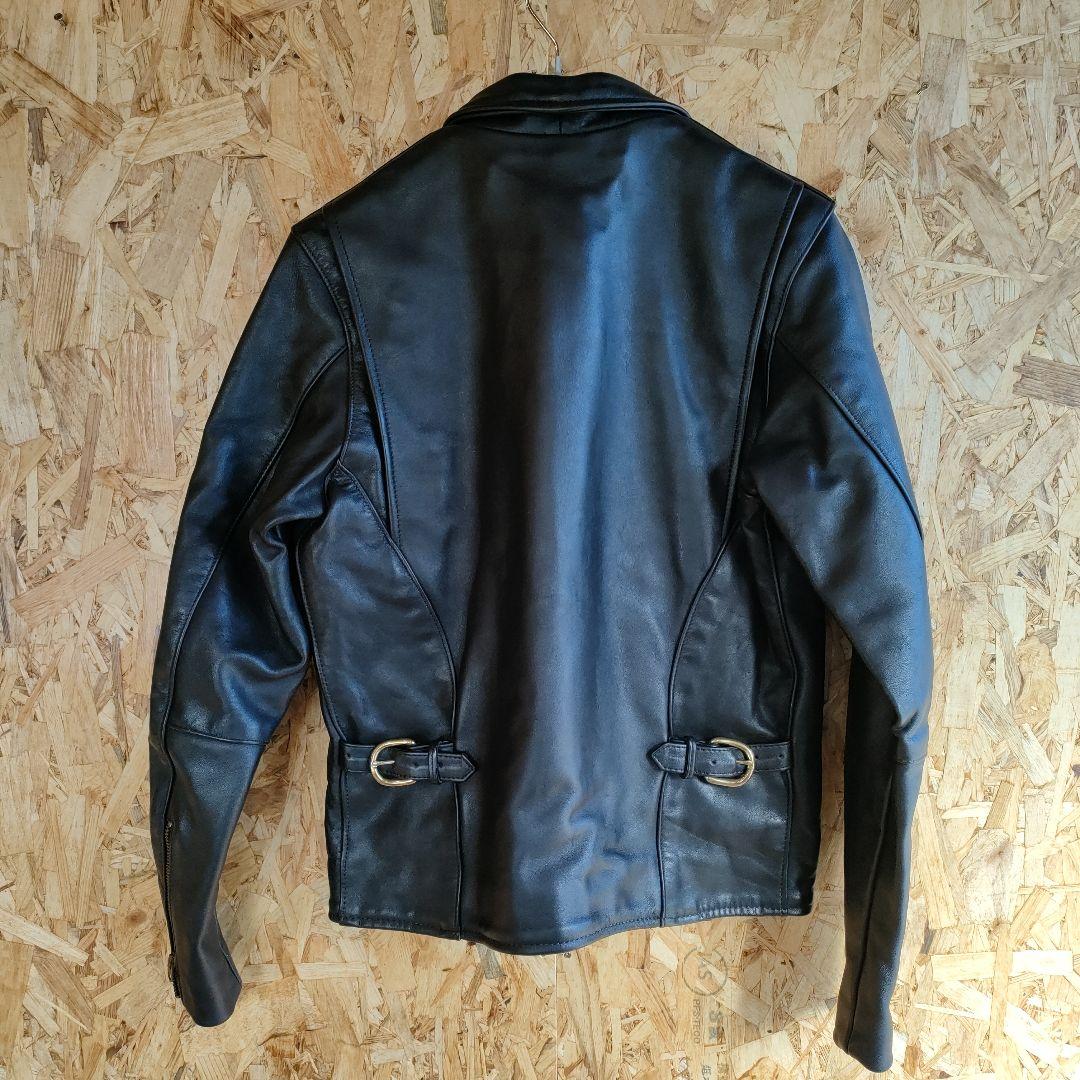 vanson　バンソン　レザーシングルライダースジャケット