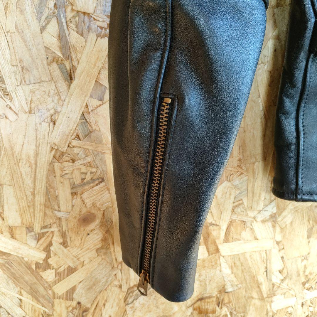 vanson　バンソン　レザーシングルライダースジャケット