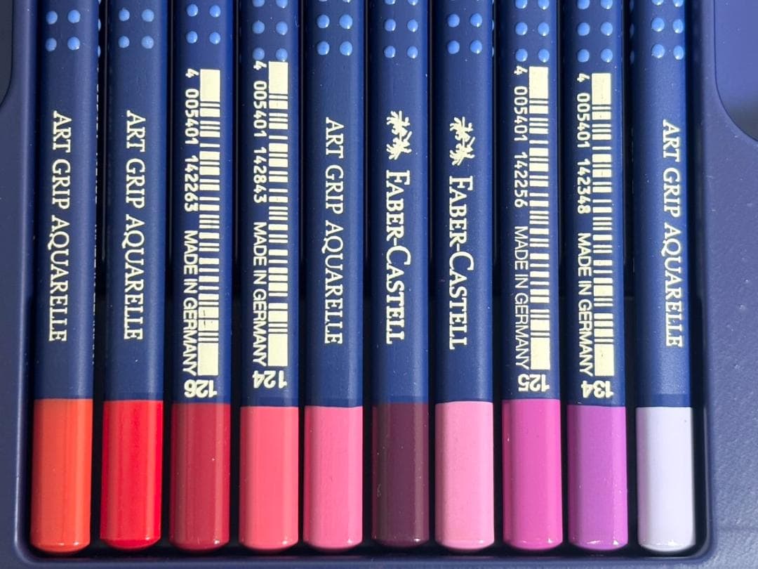 【未使用】ファーバーカステル　アートグリップ 水彩 色鉛筆 60色セット