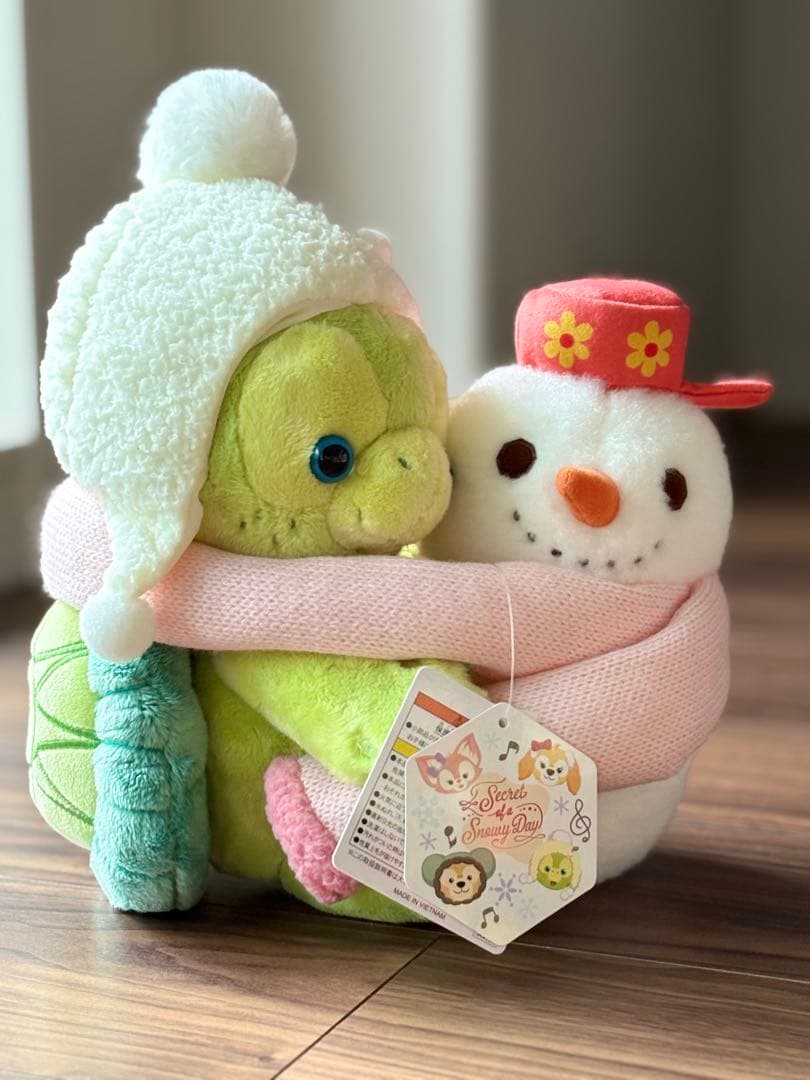 【新品】　オルメル 雪だるま ぬいぐるみ シークレットオブスノーウィーデイ