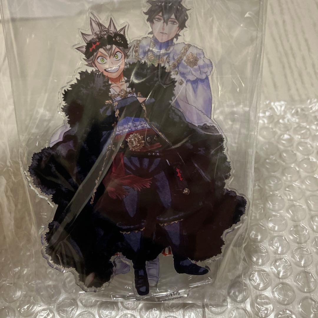 限定　ブラッククローバー 37巻ゼブラック当選品　アスタ&ユノ　アクリルスタンド