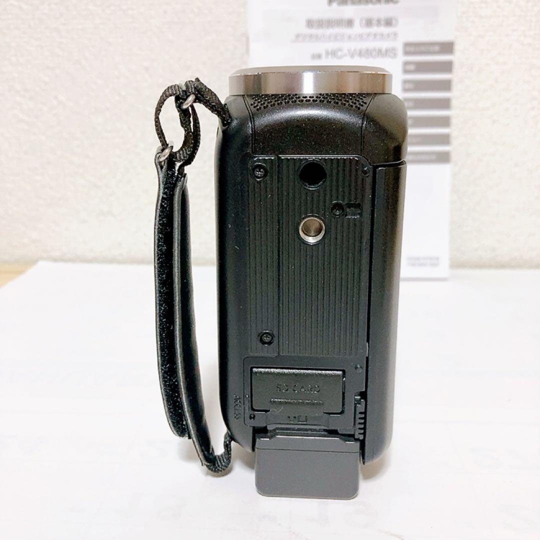 【美品】Panasonic ビデオカメラ　HC-V480MS 付属品・説明書有り