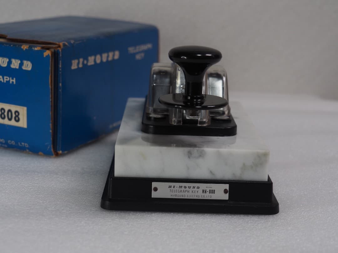 HI-MOUND ハイモンド HK-808 電けん （電信キー）箱付き