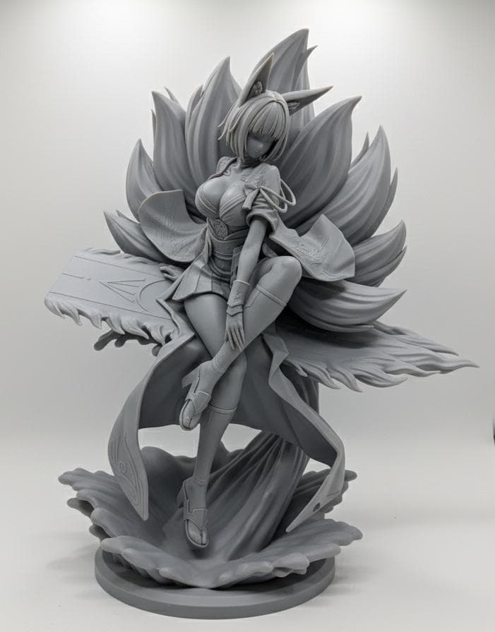 1/8 加賀 アズールレーン 未塗装 未組み立て フィギュア ガレージキット