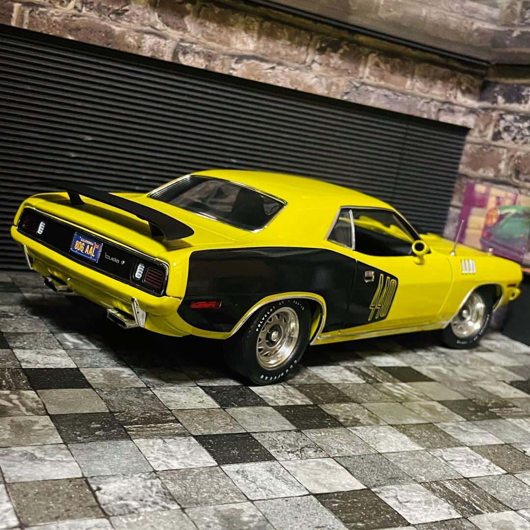 国内未入荷 1/18 HIGHWAY61 プリムス クーダ 440-6 1971