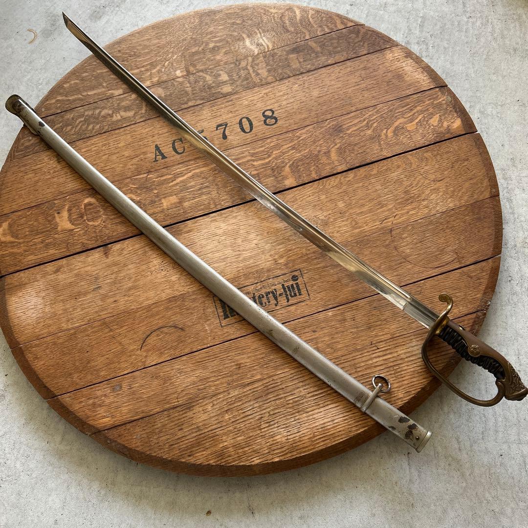 【観賞用】古道具 模造刀 骨董品 日本軍 装品 インダストリアル アンティーク