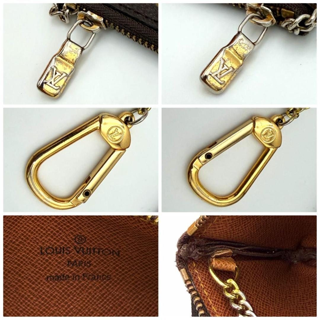 【極美品】ルイヴィトン モノグラム ポシェットクレ ケース M62650