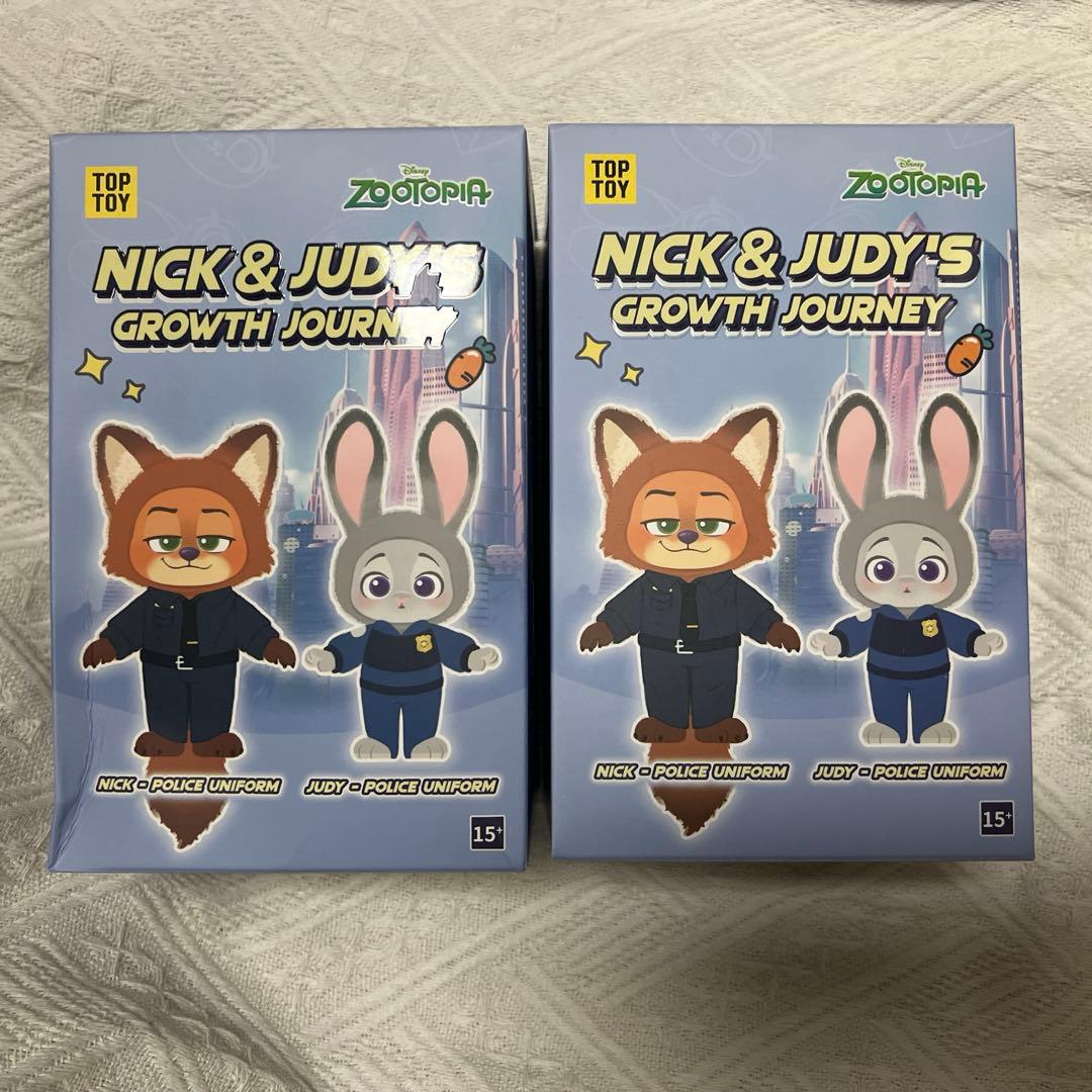 即日発送　TOPTOY ズートピア　ジュディ　ニック 未開封２点セット