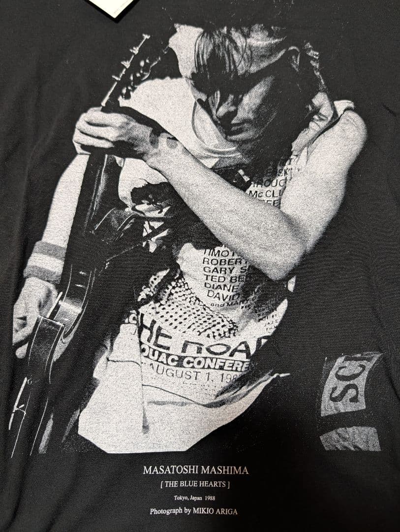 ブルーハーツ　真島昌利　Tシャツ　サイズL