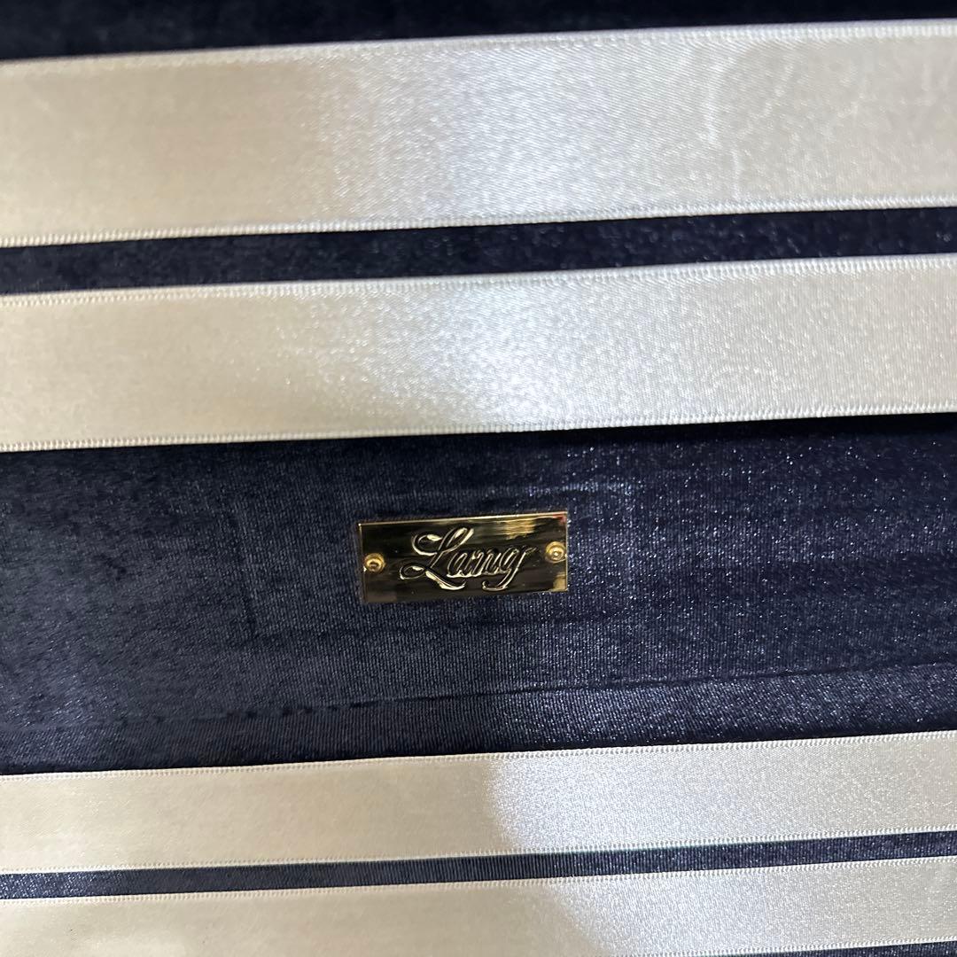 高級 Lang バイオリンケース 4/4サイズ 弦楽器 湿度計 弓4本収納