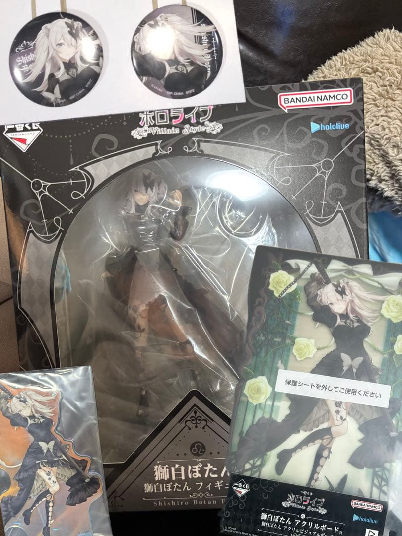 1/10発売ホロライブ一番くじ Villain Style 獅白ぼたんフィギュア