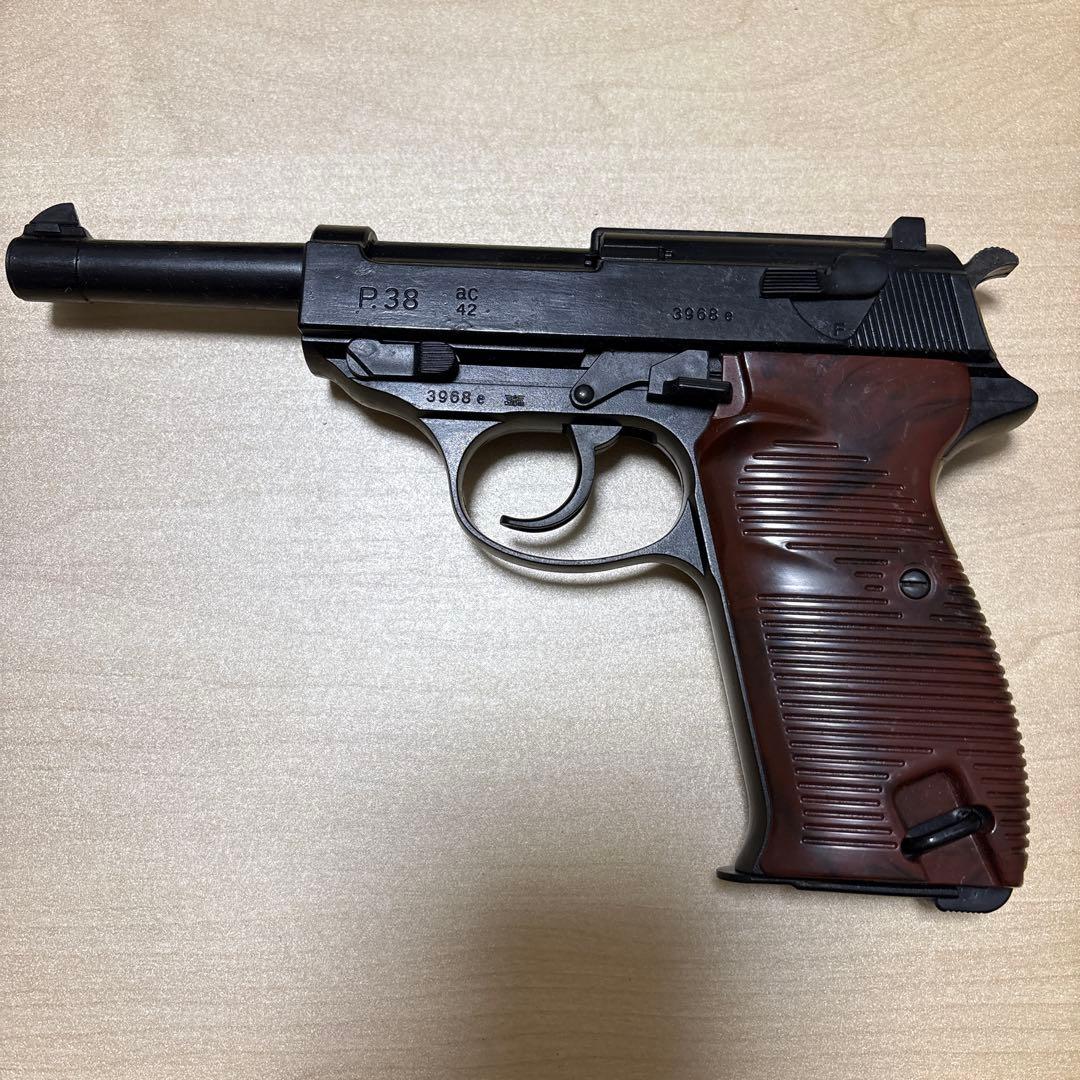 マルゼン ワルサーP38 ガスブローバック ブラックモデル