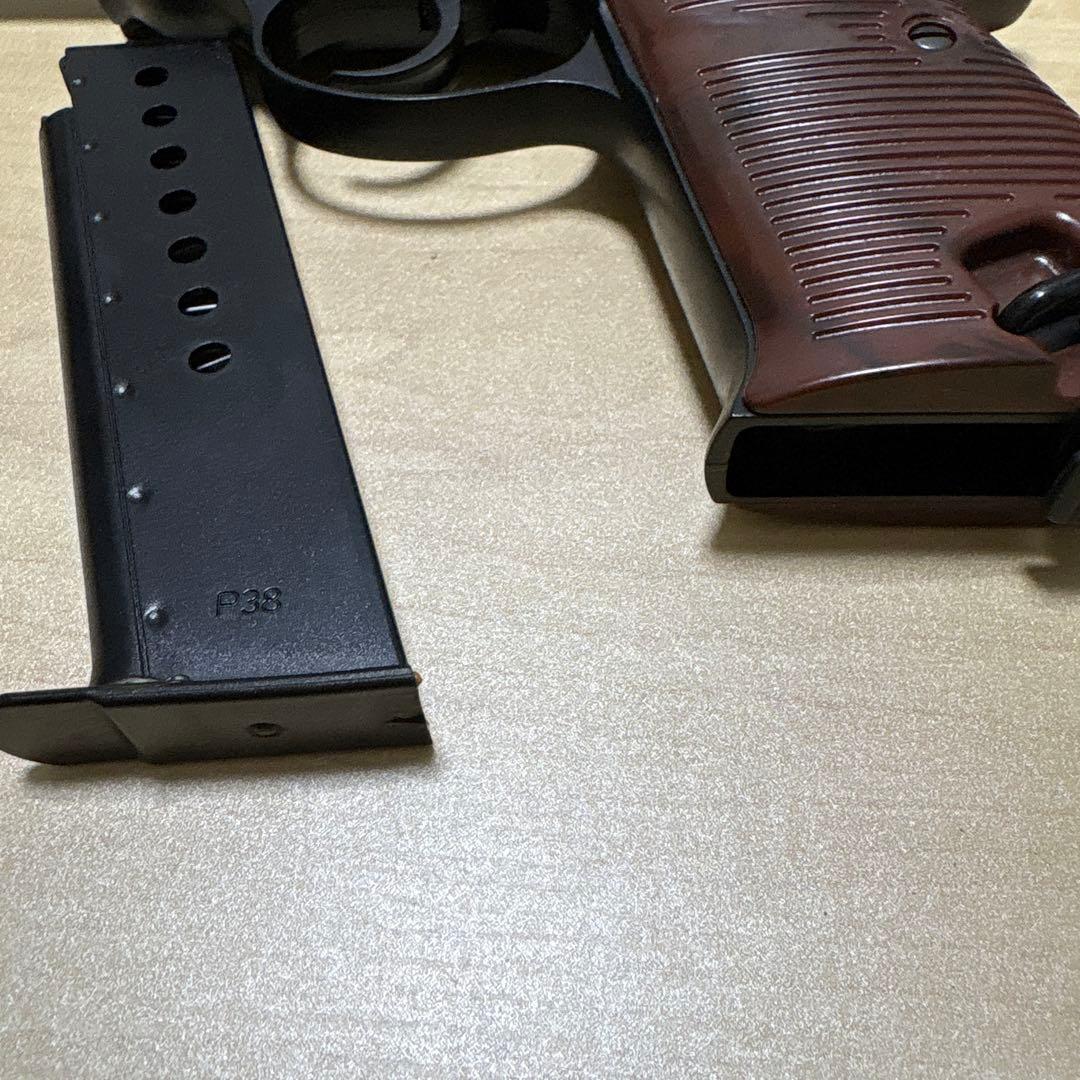 マルゼン ワルサーP38 ガスブローバック ブラックモデル