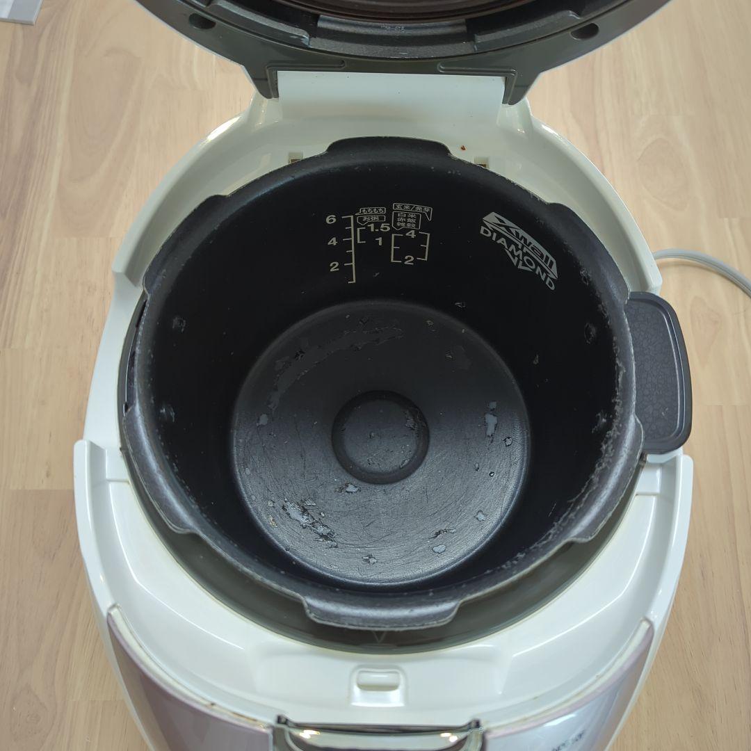 なでしこ健康生活　炊飯器　高圧力ヒーター式加熱　CRP-N0610N 説明書付
