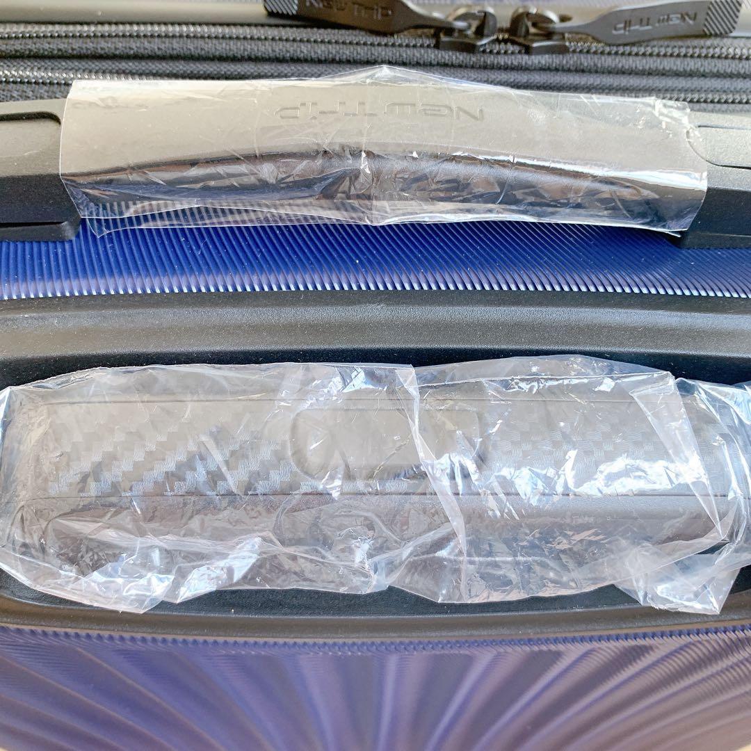New Trip スーツケース 拡張機能　48Ｌ フロントオープン　静音　USB