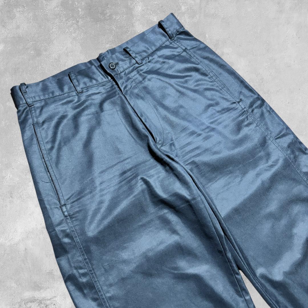 Y-3 サイドジップワイドパンツ ネイビー Yohji yamamoto