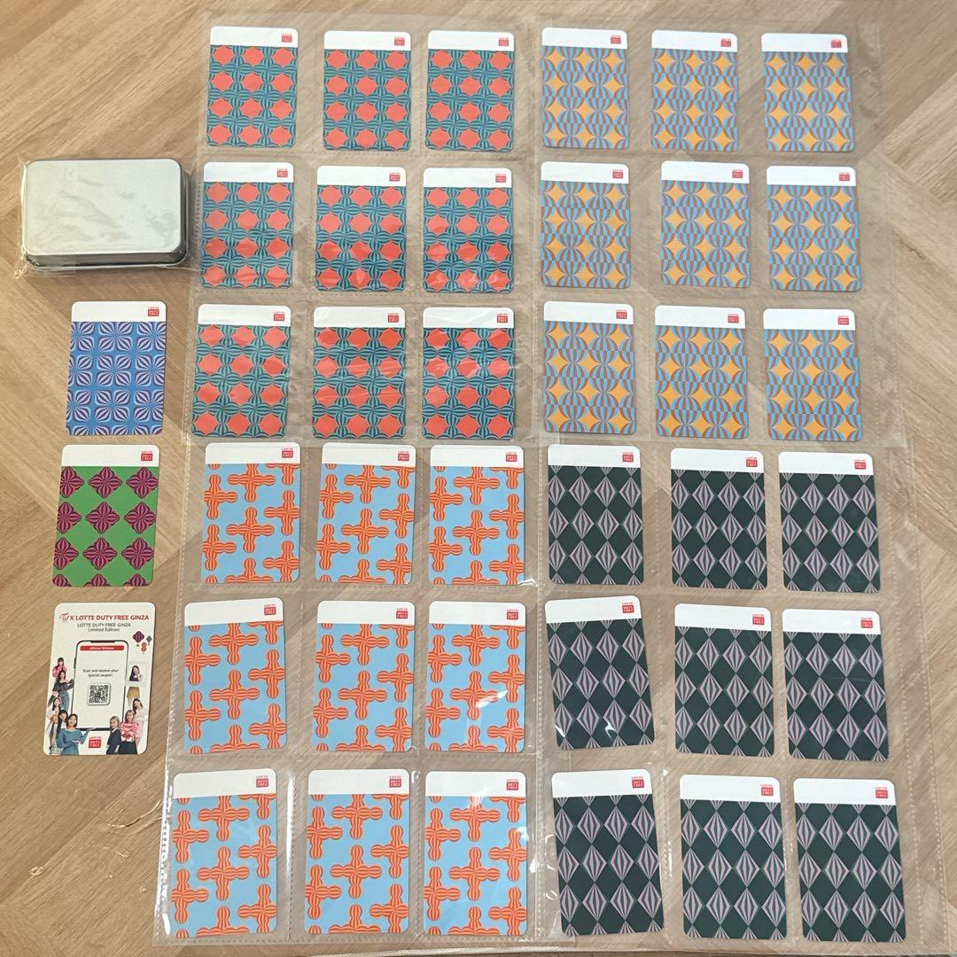 twice トレカ　コンプ　ロッテ LOTTE 免税店　限定　缶　希少