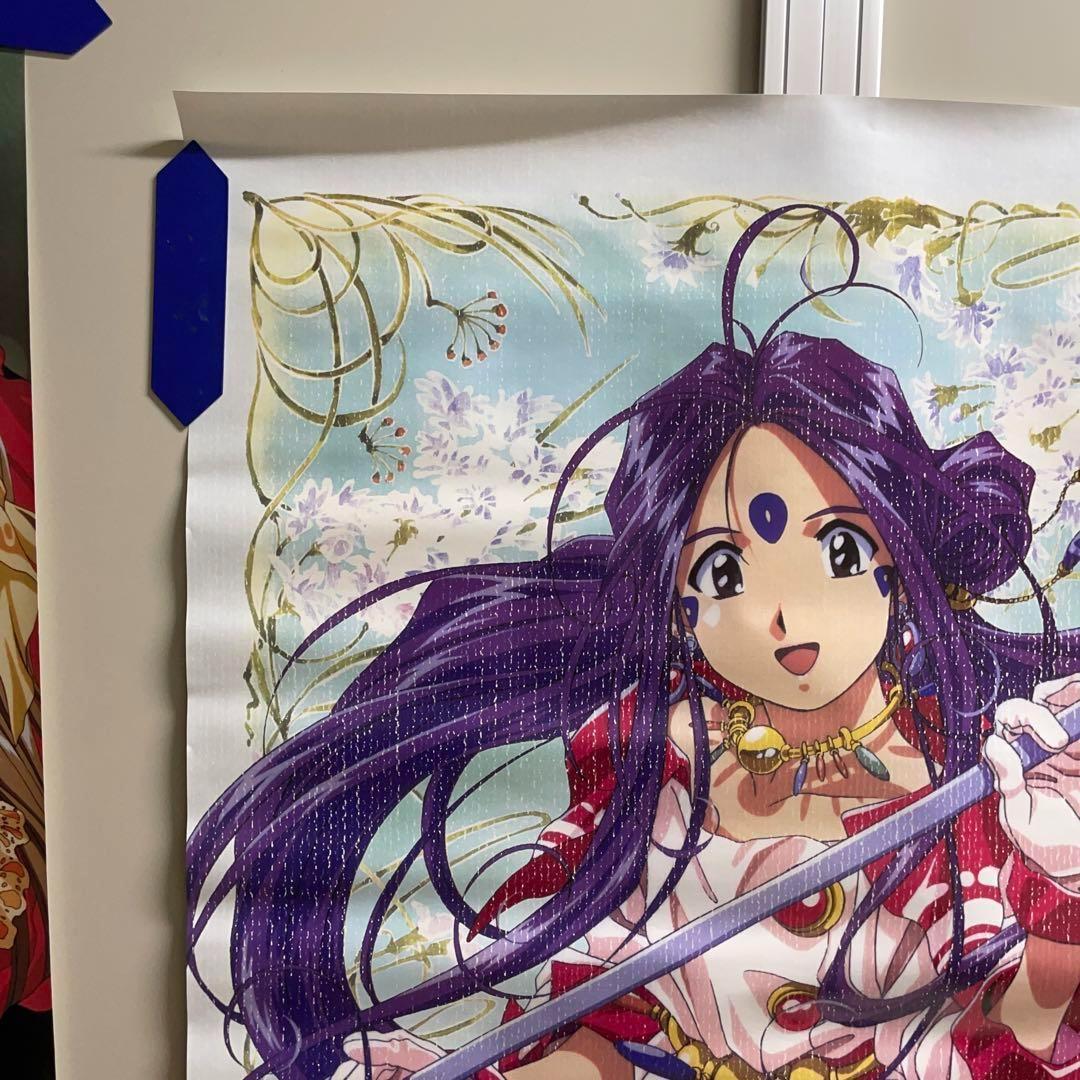 〇B2ポスター3枚　ああっ女神さま　銀河お嬢様伝説　ユナ2 ポスターまとめ