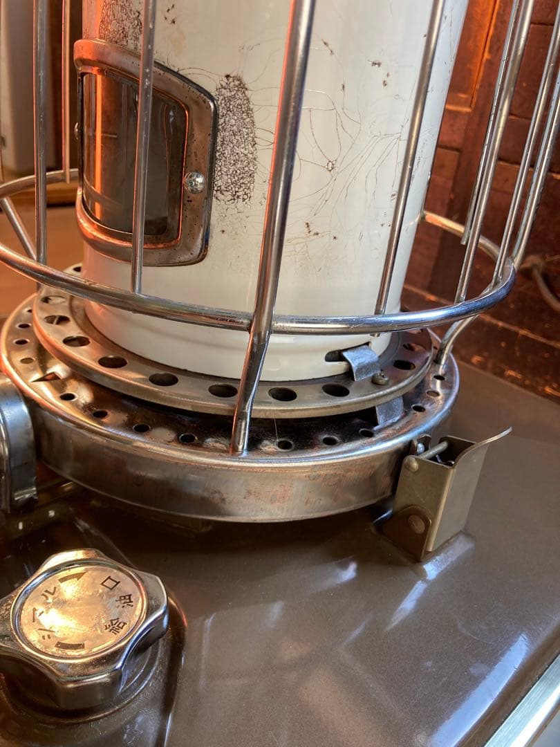 HITACHI 日立石油ストーブ　ヴィンテージストーブ　レアカラー