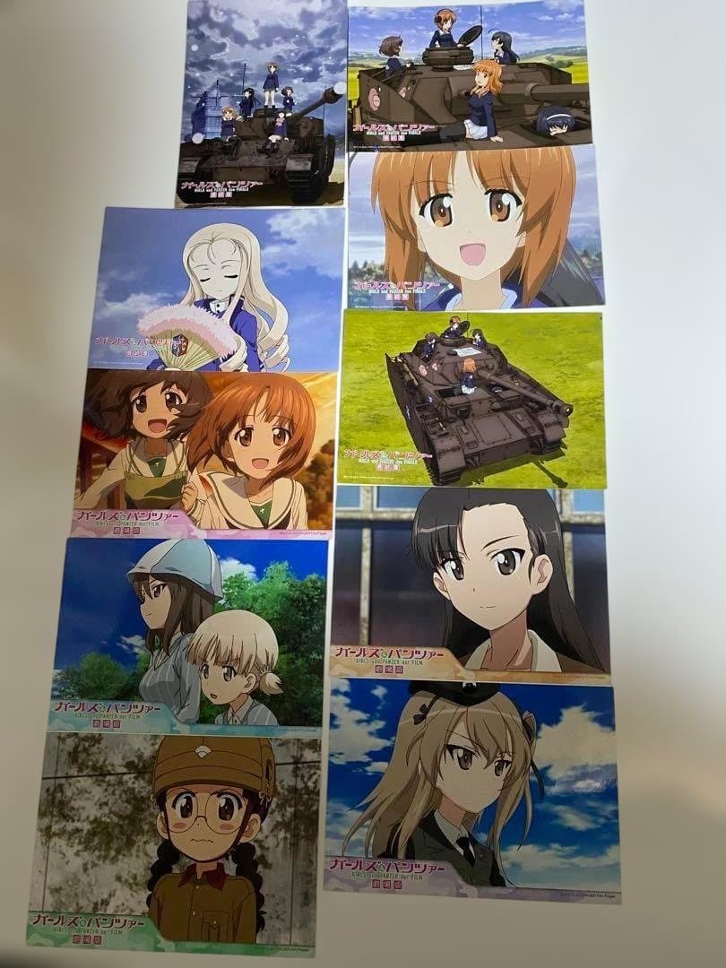 【ガールズ＆パンツァー 劇場版 & 最終章】 【ブロマイド 10種セット】