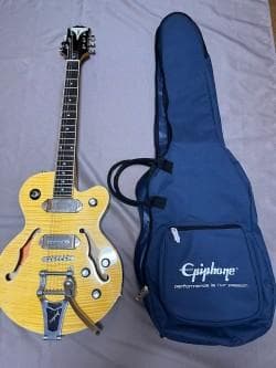 Epiphone エピフォン Wildkat Natural Flame　美品
