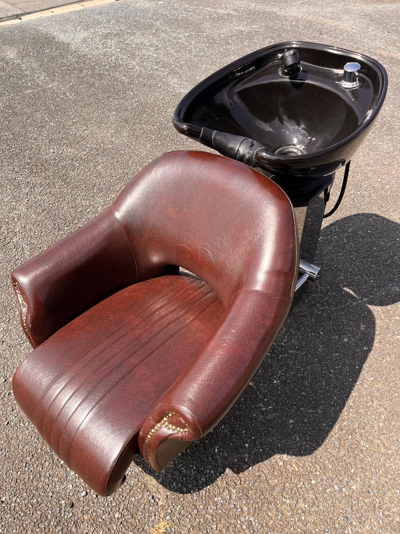 美容室　シャンプー台