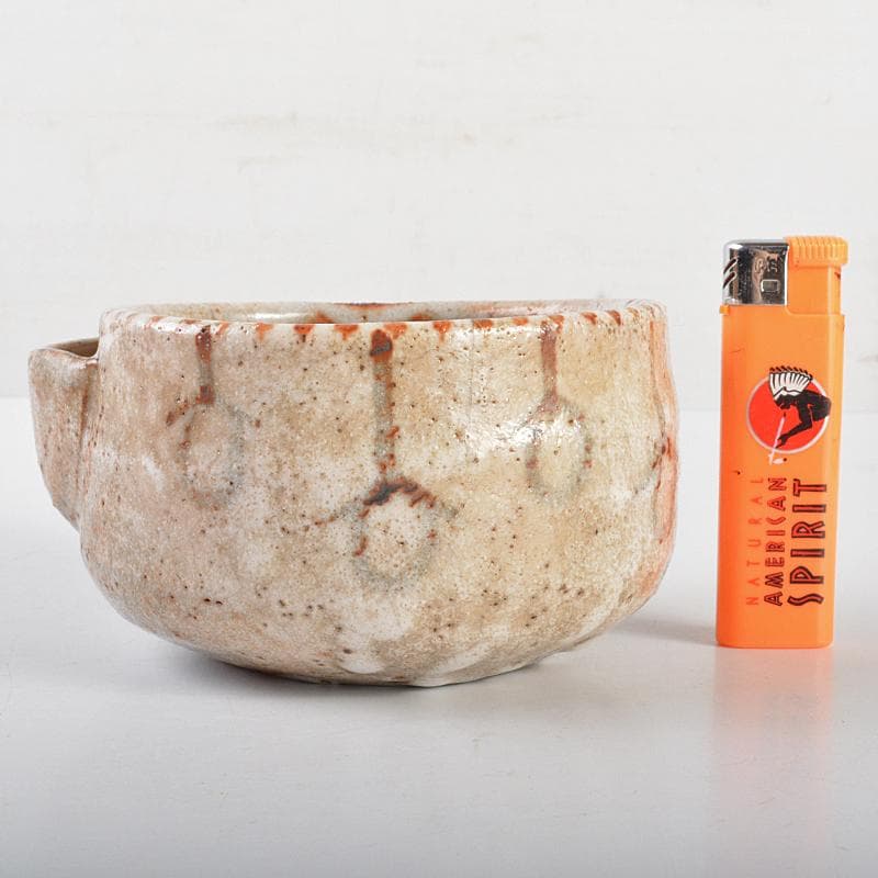 茶道具　絵志野　片口茶碗　裏千家十二代又妙斎極め箱　V　R7092