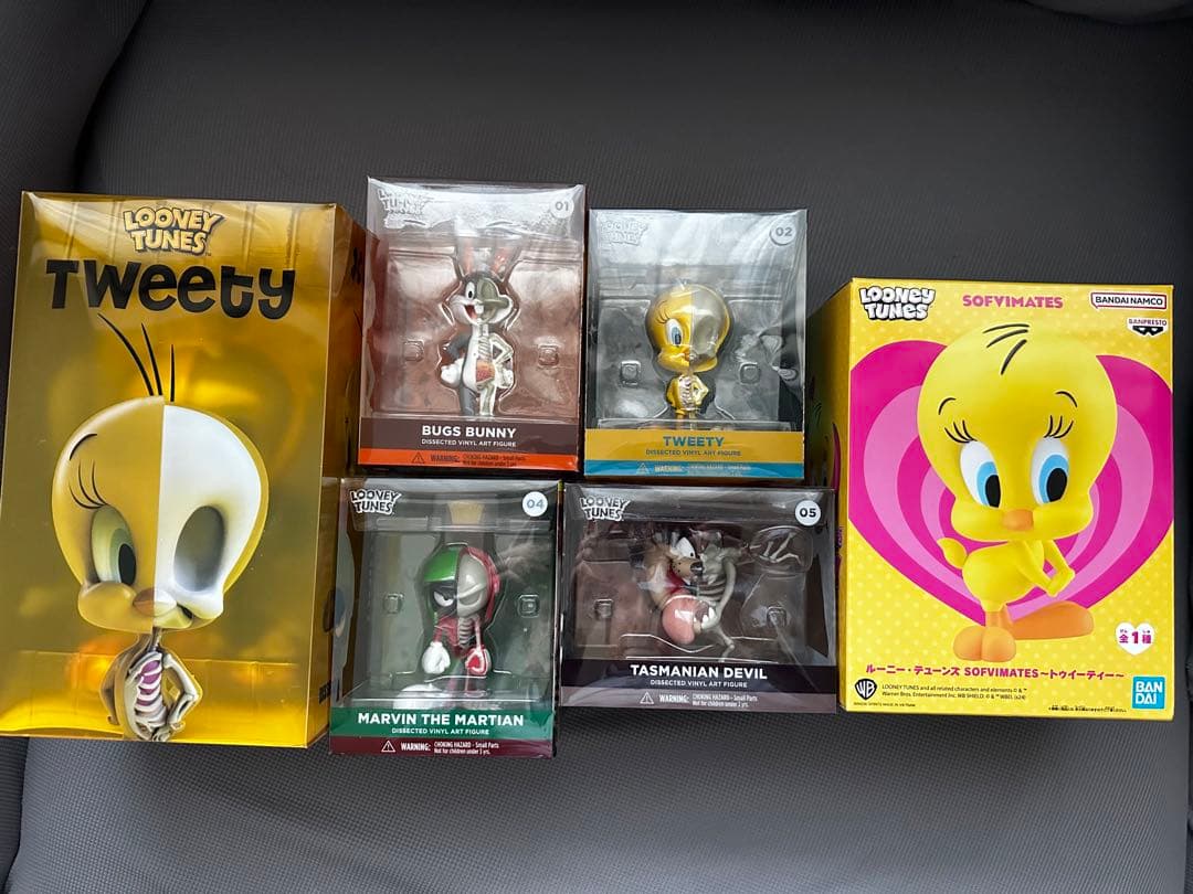 LOONEY TUNES XXRAY フィギュア　6個セット　TWEETY