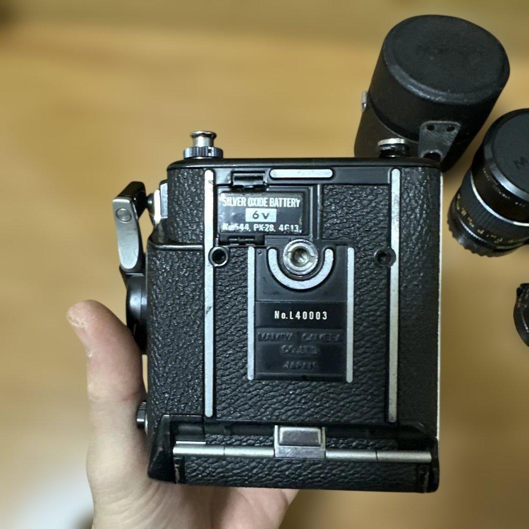 Mamiya 645 中判カメラ レンズ付き