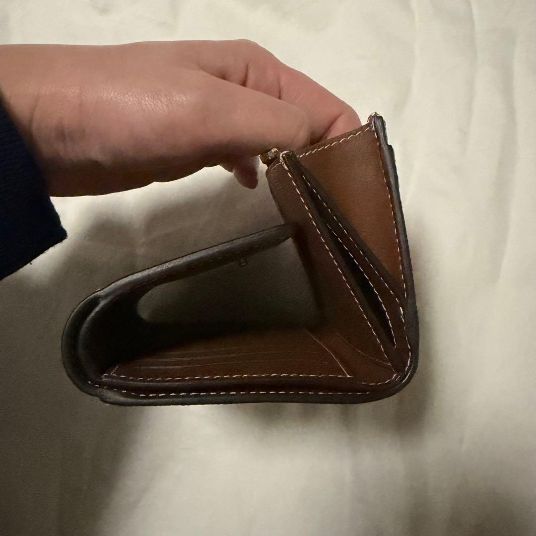 Burberry 二つ折り財布 レザー ヴィンテージチェック 最終値下げ❗️
