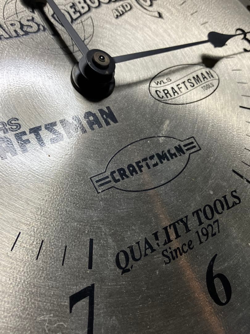 sears saw blade clock シアーズ　クロック　掛時計