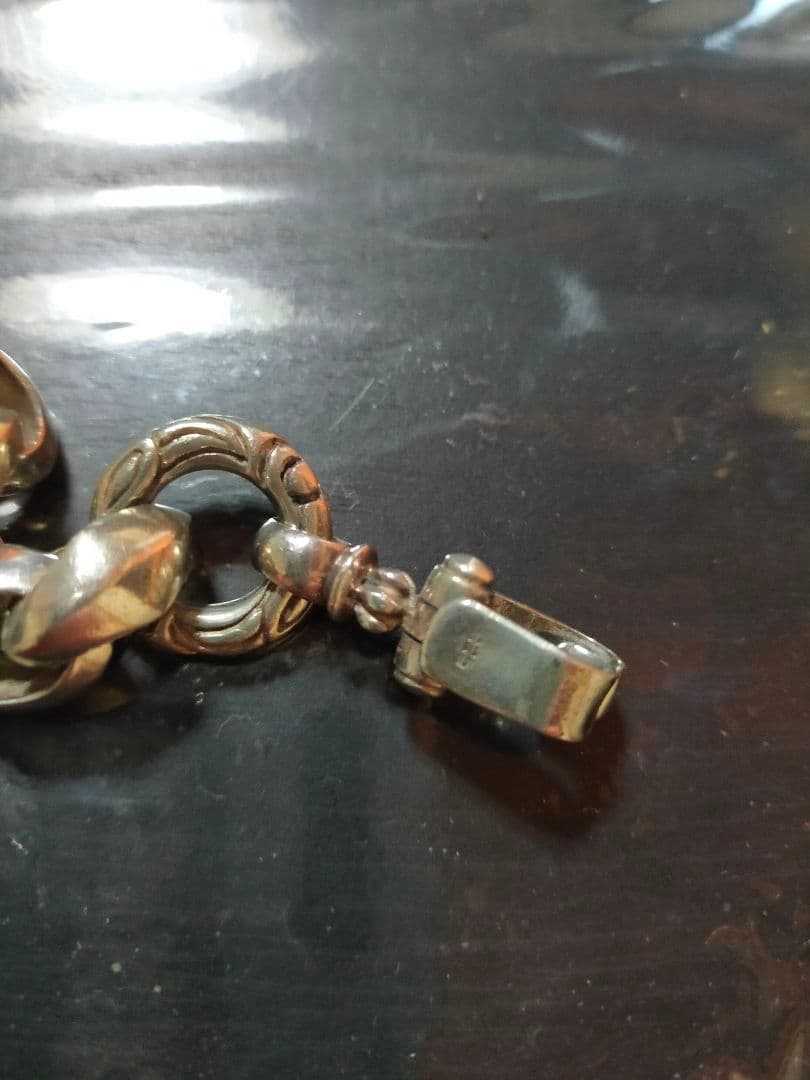 ★カムフォートtype★シルクリンクブレスレットsilver925