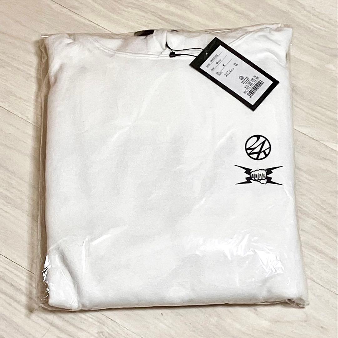 【新品未使用】THE RAMPAGE 24karatsパーカーwhiteMサイズ