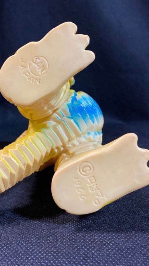 当時物　マルザン.マルサン　レッドキング　ソフビ