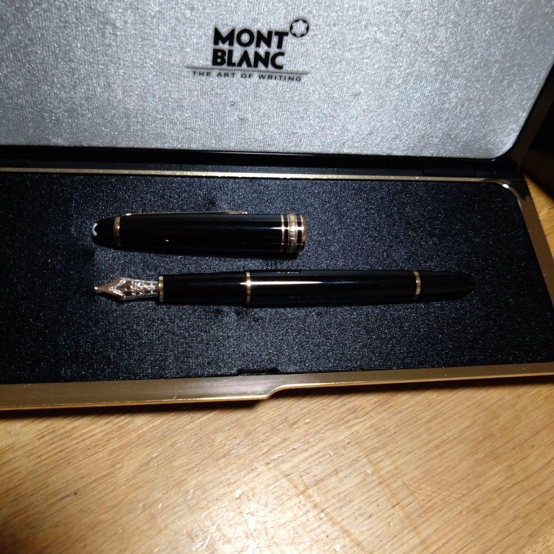 未使用Montblanc 万年筆 黒 専用ケース付き