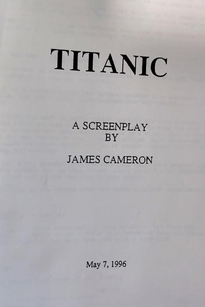 【激レア/関係者のみ配布非売品】映画タイタニック ヒット記念パーティ・ノベルティ
