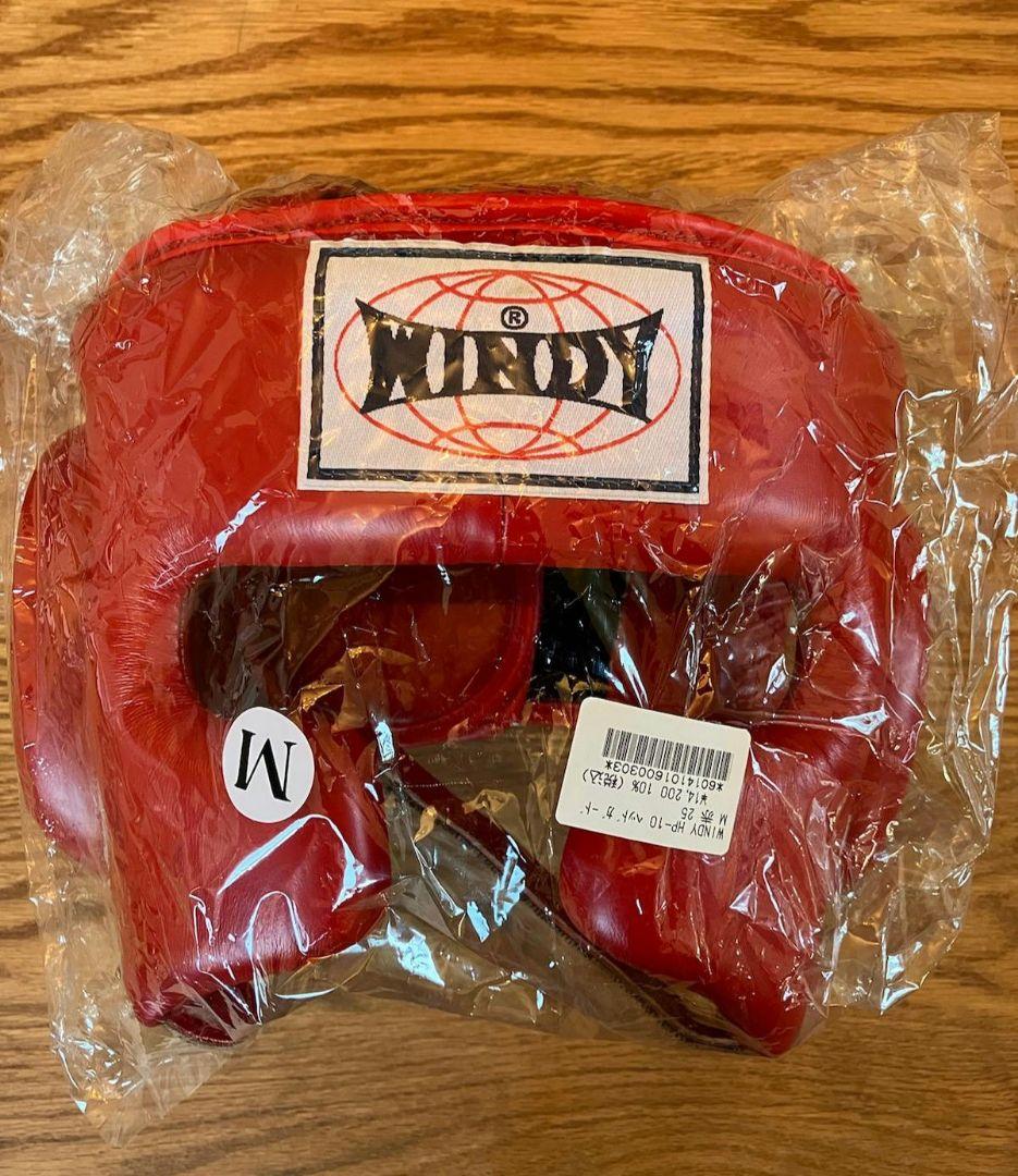 WINDY HP-10 ヘッドギア Mサイズ 赤