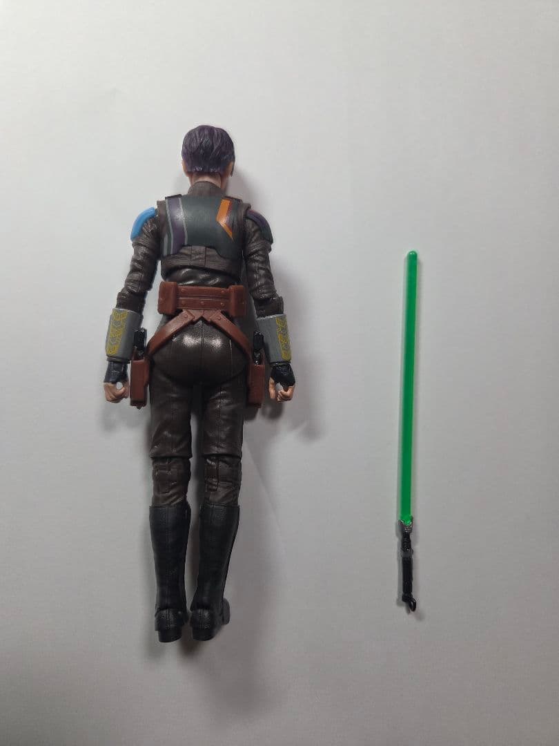 スターウォーズ　フィギュア３体セット　サビーヌ　ボバ　マンダロリアン　ブラック