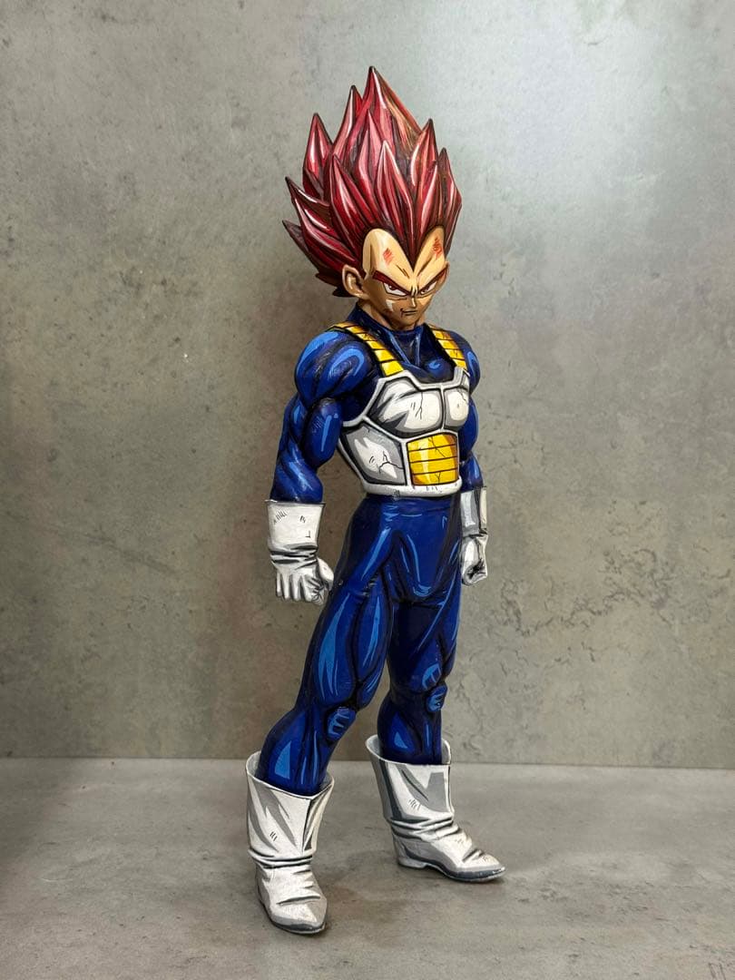 ドラゴンボール ベジータ と孫悟空フィギュア　2体セット赤